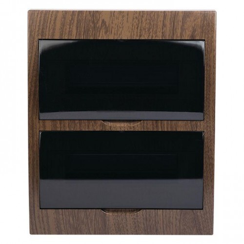 Щит ЩРН-П-24 IP41 темное дерево PROxima EKF pb40-n-24-dark