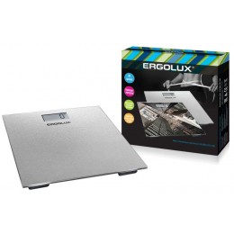 Весы напольные ELX-SB02-C03 до 180кг сер. Ergolux 13607