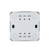 Переключатель проходной 2-кл. 2п ОП Viola 10А IP20 бел. LEZARD 751-0200-106