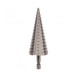 Сверло по металлу ступенчатое 4.0-32.0мм Kranz KR-12-6603