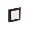Рамка 1-м AtlasDesign Nature стекло мокко SE ATN320601
