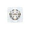 Розетка 1-м СП Vesna с заземл. ПБТ механизм платина LEZARD 742-3588-122B