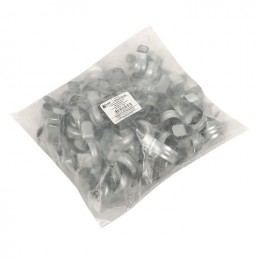 Скоба крепежная двухлапковая d25-26мм метал. для монтажн. пистолета PROxima EKF smp-2-25-26