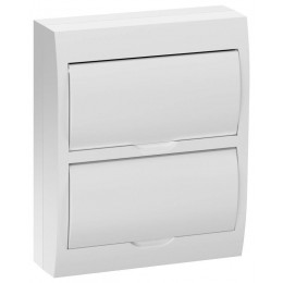 Корпус пластиковый ЩРН-П-24 бел. дверь IP41 GENERICA MKP13-N-24-41-K01-G