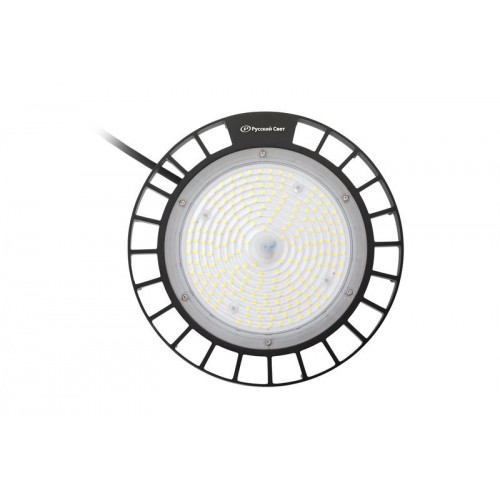 Светильник светодиодный ДСП IB 11 S 100W W 840 BK 257х257х111мм 100Вт 4000К IP65 High Bay подвес черн. Русский Свет 16091123167