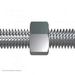 Шпилька резьбовая М10 L2000 DIN 975 высокопрочн. класс прочн. 5.8 OBO 3141140