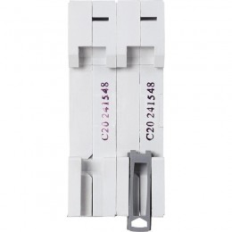 Выключатель автоматический модульный 2п C 20А 4.5кА RX3 ИЭК Leg 419698