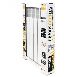 Алюминиевый радиатор STI ECO RUS AL 500/80 6 сек.