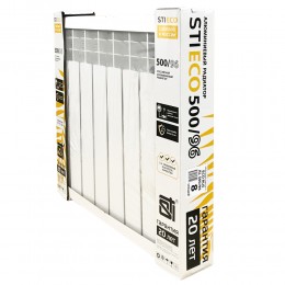 Алюминиевый радиатор STI ECO RUS AL 500/96 8 сек.