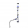 B0115 Сифон для кухни 1½"х40 с гибкой трубой 40х40-50
