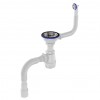B0139 Сифон для мойки 3½"х40 с круглым переливом с гофротрубой 40х40-50