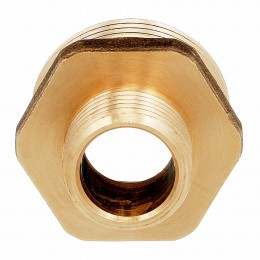 Ниппель латунный переходной 25х15