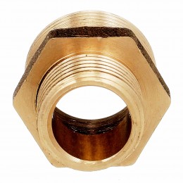 Ниппель латунный переходной 20х15