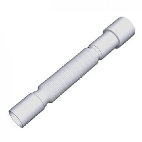 T003 Гибкая труба 40х40-50 (гофротруба) 345-715 мм.