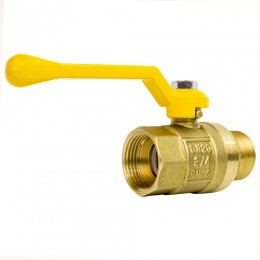 Кран шаровой газовый STI ШГ рычаг 20