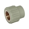 Муфта PPRC с ВР 50х1½" серая