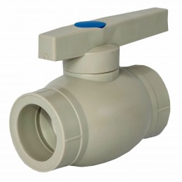 Шаровый кран PPRC 40 серый