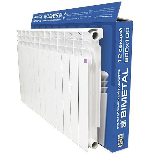 Биметаллический радиатор STI Bimetal 500/100 12 сек.