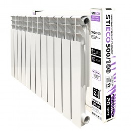 Биметаллический радиатор STI ECO RUS BM 500/100 12 сек.