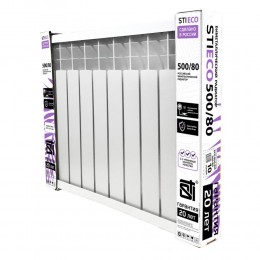 Биметаллический радиатор STI ECO RUS BM 500/80 10 сек.