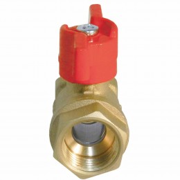 Кран шаровой БАЗ 11б27п1 ГГ бабочка 15 (А30/1)