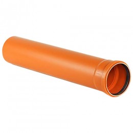 Труба наружная НПВХ 160х2м (4 мм)