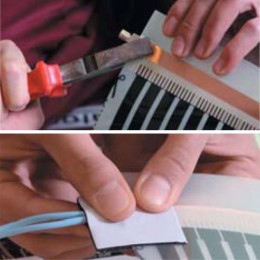 Монтажный комплект пленочного теплого пола