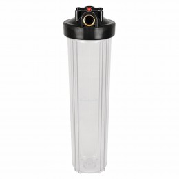 Фильтр прозрачный АКВАБРАЙТ АБФ-20ББ-ПР BB20", латунь 1" (ключ, 4 самореза)