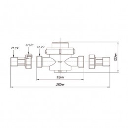 Счетчик воды Норма СВКМ-32 Г (универс. с КМЧ)