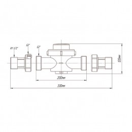 Счетчик воды Норма СВКМ-40 Х (холодн. с КМЧ)