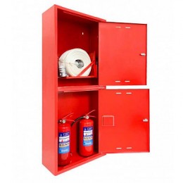 Шкаф пожарный ШПК 320 НЗК навесной закрытый красный