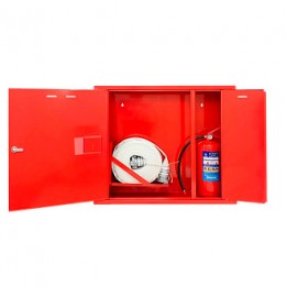Шкаф пожарный ШПК 315 НЗК навесной закрытый красный