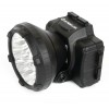 Фонарь аккумуляторный налобный LED5363 9LED 2 режима 220В пластик. черн. (бокс) Ultraflash 11257