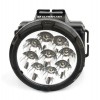 Фонарь аккумуляторный налобный LED5363 9LED 2 режима 220В пластик. черн. (бокс) Ultraflash 11257