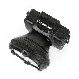 Фонарь аккумуляторный налобный LED5363 9LED 2 режима 220В пластик. черн. (бокс) Ultraflash 11257