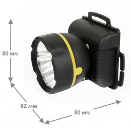 Фонарь налобный 909LED5 (5LED 1 режим; 3хR6 черн.) Ultraflash 11781