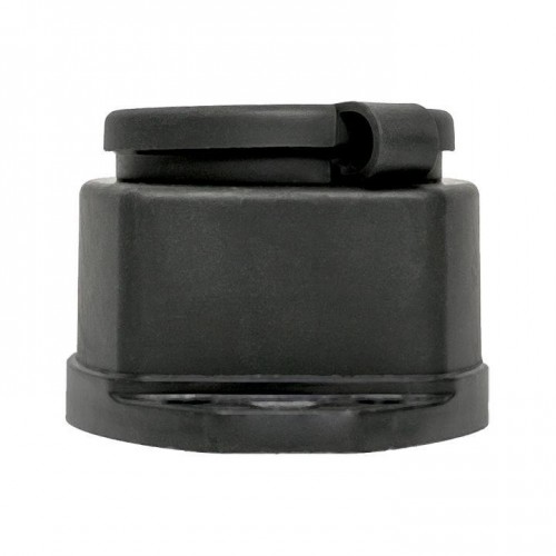 Розетка настенная 16А IP44 230В 2P+PE с защ. крышкой каучук Basic EKF RPS-014-16-230-44
