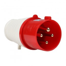 Вилка кабельная 024 32А 380AC 3P+PE 6ч IP44 КЭАЗ 222739