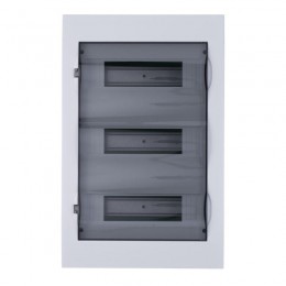 Бокс навесной ОП City9 Box 3 ряда 36мод. с прозр. дверцей SE EZ9E312S2SRU
