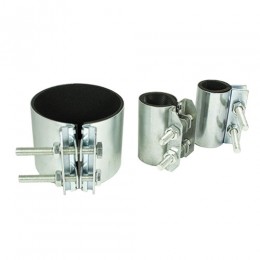 Хомут ремонтный оцинкованный КРАБ 40-44 (1¼") 70 мм.