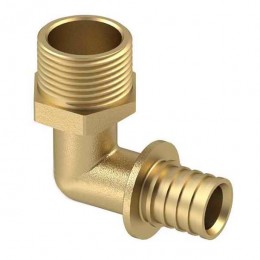 Уголок аксиальный STI 90 гр. с НР 16х¾"