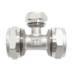 Тройник STI обжим 20х16х20