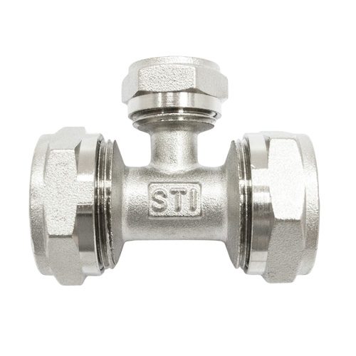 Тройник STI обжим 32х20х32