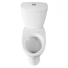 Унитаз-компакт Santeri Версия белый (арматура и сиденье, косой выпуск)