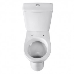 Унитаз-компакт Santeri Орион белый (арматура и сиденье, косой выпуск)