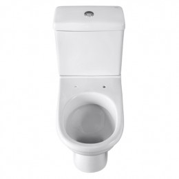 Унитаз-компакт Santeri Визит белый (арматура и сиденье, косой выпуск)