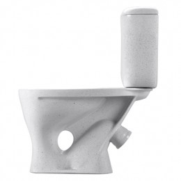 Унитаз-компакт Santeri Воротынский крап на белом (арматура и сиденье, косой выпуск)