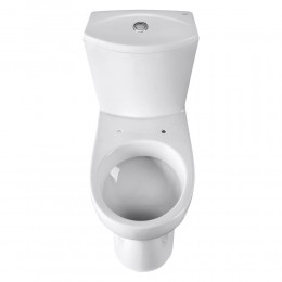 Унитаз-компакт Santeri Ультра белый (арматура и сиденье, косой выпуск)