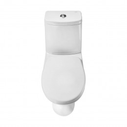 Унитаз-компакт Santeri Грация белый (арматура и сиденье, горизонт. выпуск)