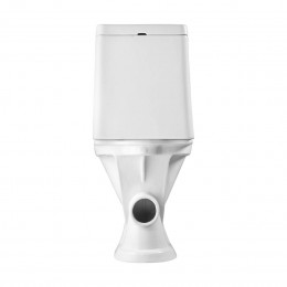 Унитаз-компакт Santeri Грация белый (арматура и сиденье, горизонт. выпуск)